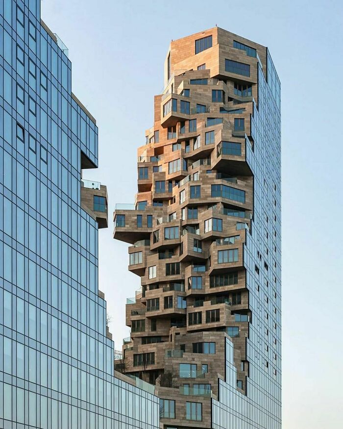 Nuevo complejo de viviendas de Mvrdv en Ámsterdam, Países Bajos