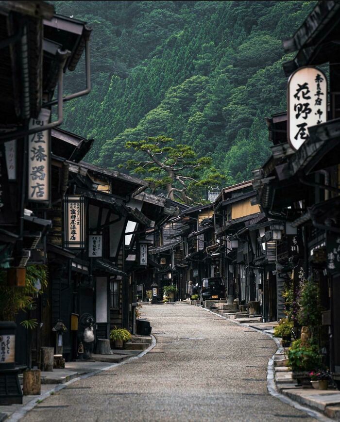 Un barrio del periodo Edo conservado en Japón