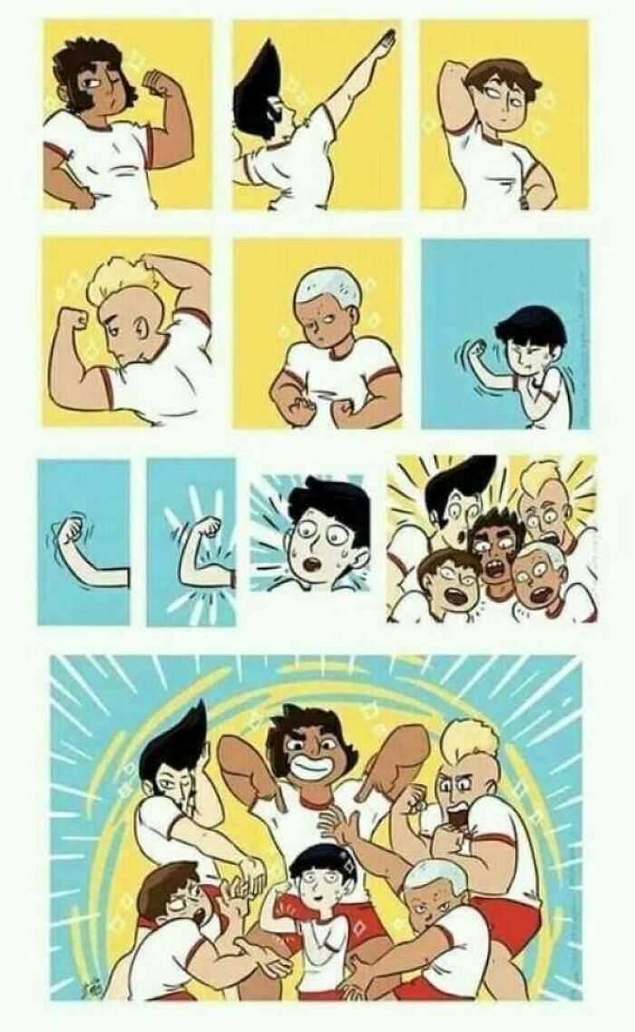 Qué buena flexión