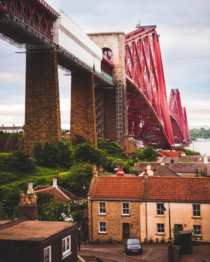 Puente ferroviario de Forth, Escocia