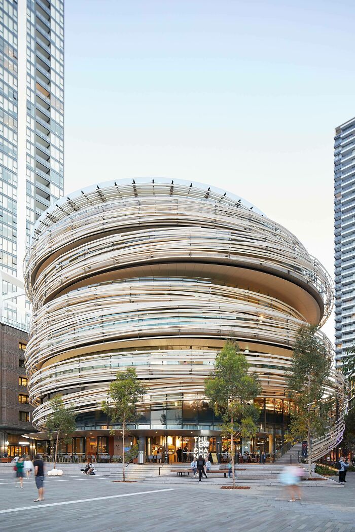 Este edificio de Sídney domina el arte del hula