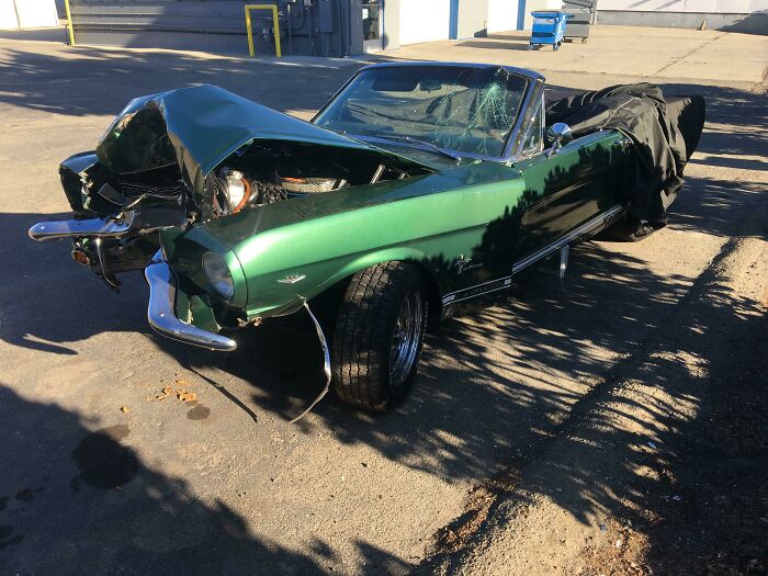 Uno de mis clientes alquila sus Mustangs antiguos. Así es como le devolvieron uno