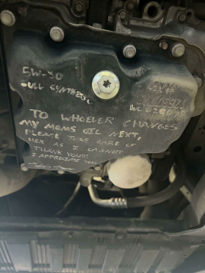 Esto estaba en un coche que llegó hoy