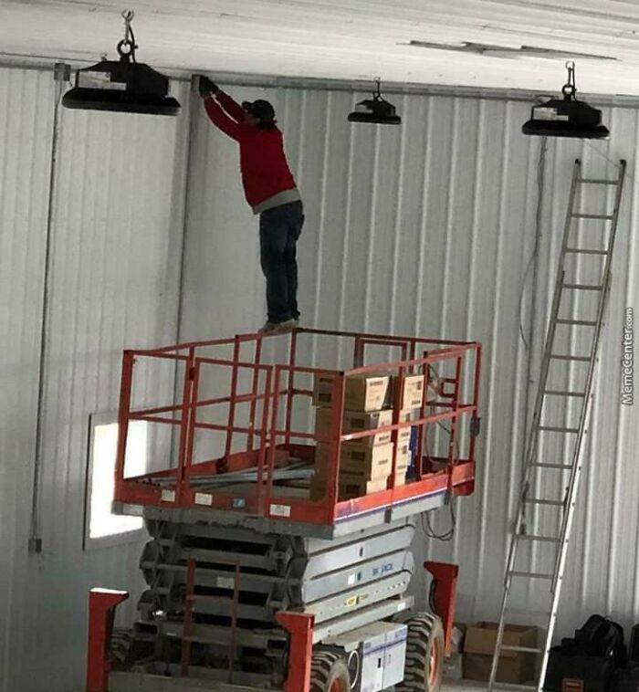 Si tan solo hubiera otra forma de subir ahí