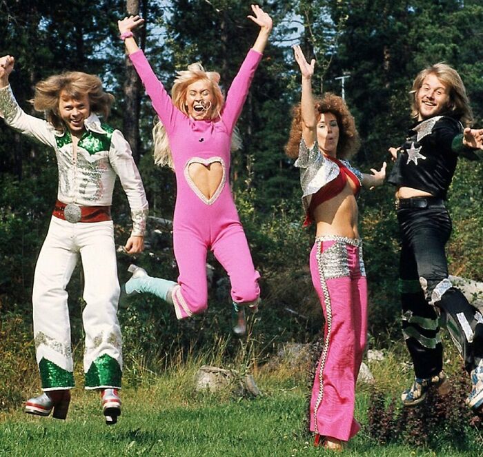 Abba en 1974 (por Wolfgang Heilemann)