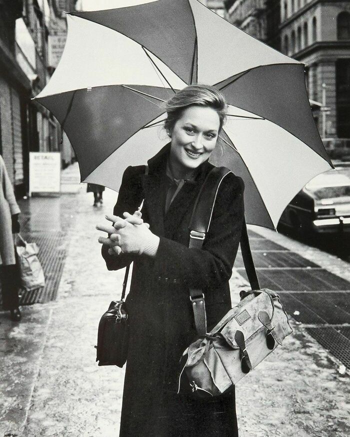 Meryl Streep en Nueva York, en 1979