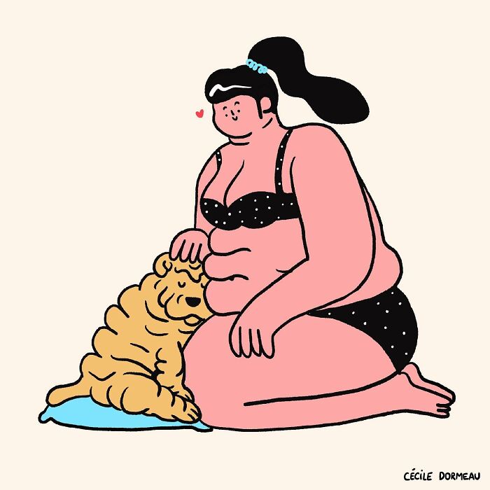 French Artist Creates Illustrations That Challenge Society’s Standards For Women (32 New Pics)