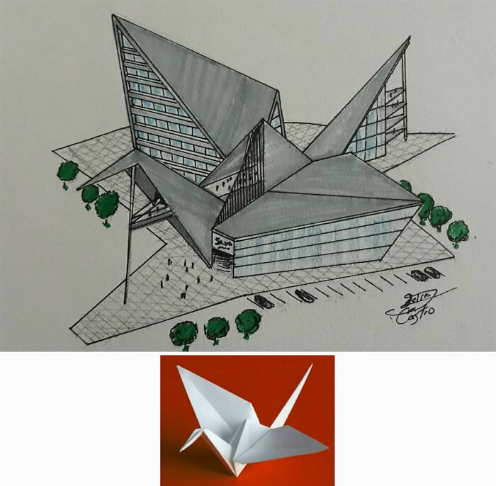 30 Of The Most Impressive Architectural Ideas Inspired By Simple Everyday Objects (New Pics)
