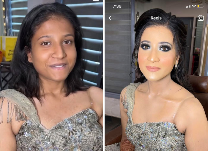 Esto es de una maquilladora con casi 1 millón de seguidores