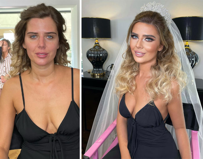 Brides-To-Be Put Trust In This Makeup Artist To Look Stunning On Their Big Day, And Here Are 23 Of The Best Before-And-After Pics (New Pics)