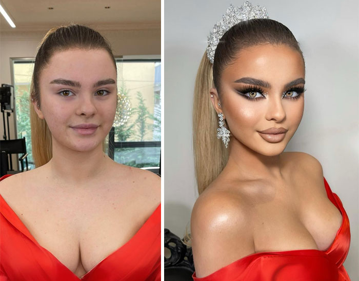 Brides-To-Be Put Trust In This Makeup Artist To Look Stunning On Their Big Day, And Here Are 23 Of The Best Before-And-After Pics (New Pics)