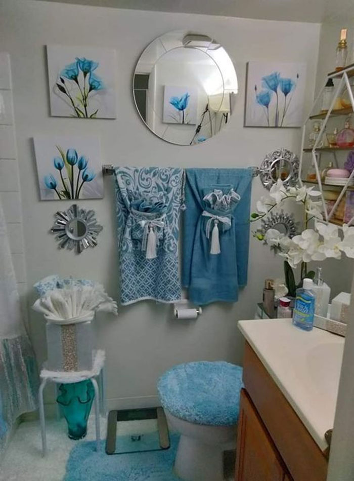 Este es el “después”, luego de que ella terminara de redecorar