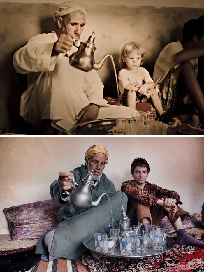 Mi tío abuelo y yo con 24 años de diferencia