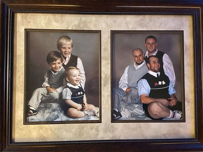Mi marido y sus dos hermanos mayores