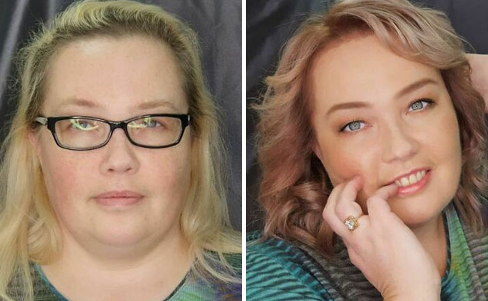 A Makeup Artist And Hairstylist Post 30 Before-And-After Shots Of Clients Who Told Them To 