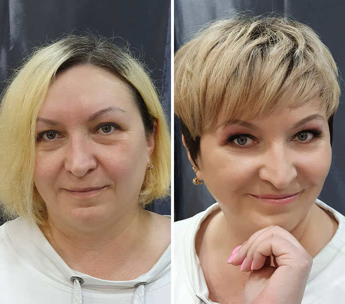 30 Mujeres pidieron a este dúo de estilistas que les «hicieran algo», pero sin saber lo que querían, y este es el resultado al estilo libre (nuevas fotos)