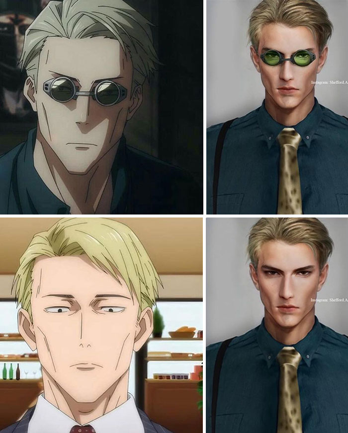 Kento Nanami de Jujutsu Kaisen
