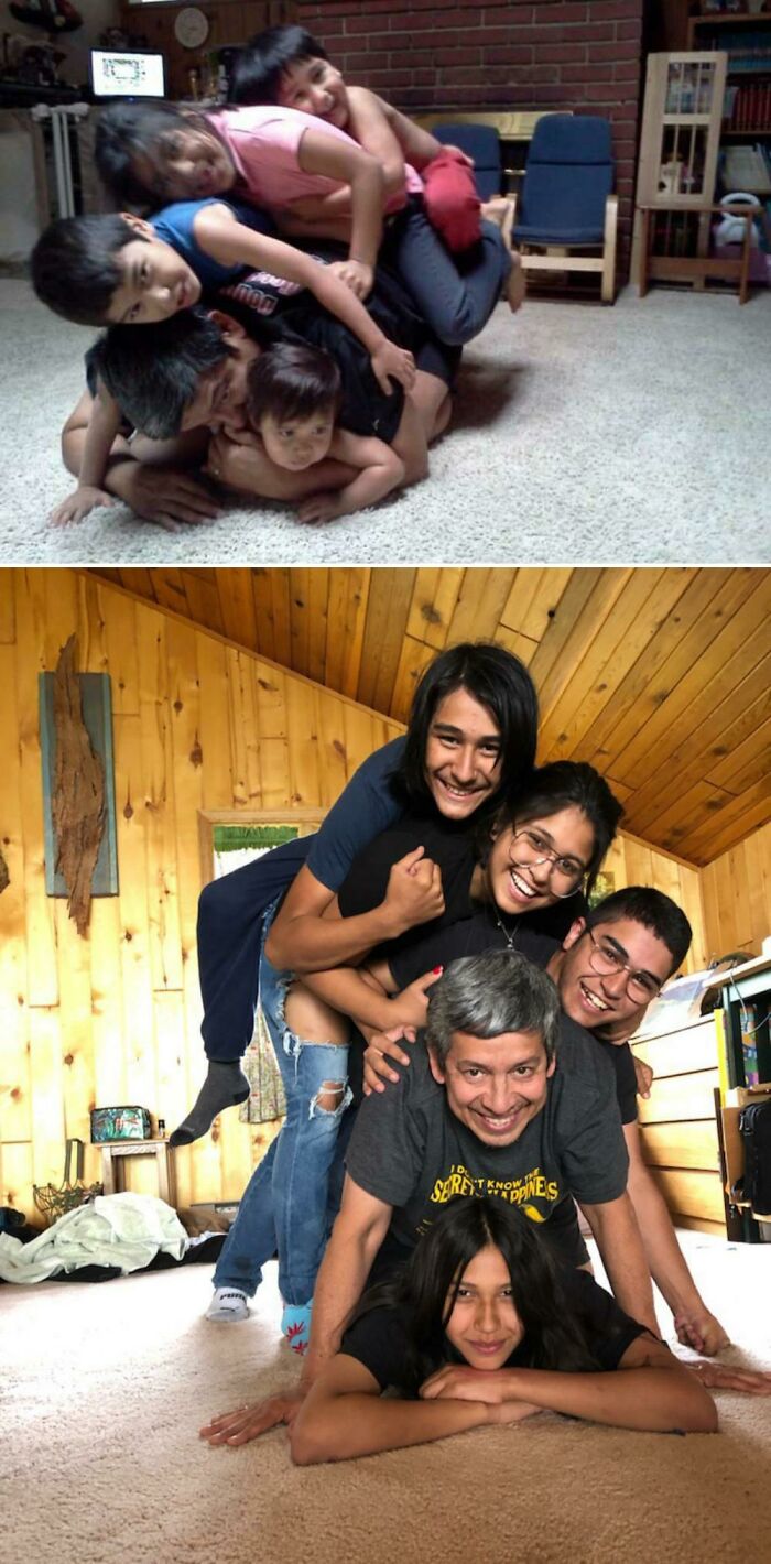 Recreamos una foto (yo en la cima)