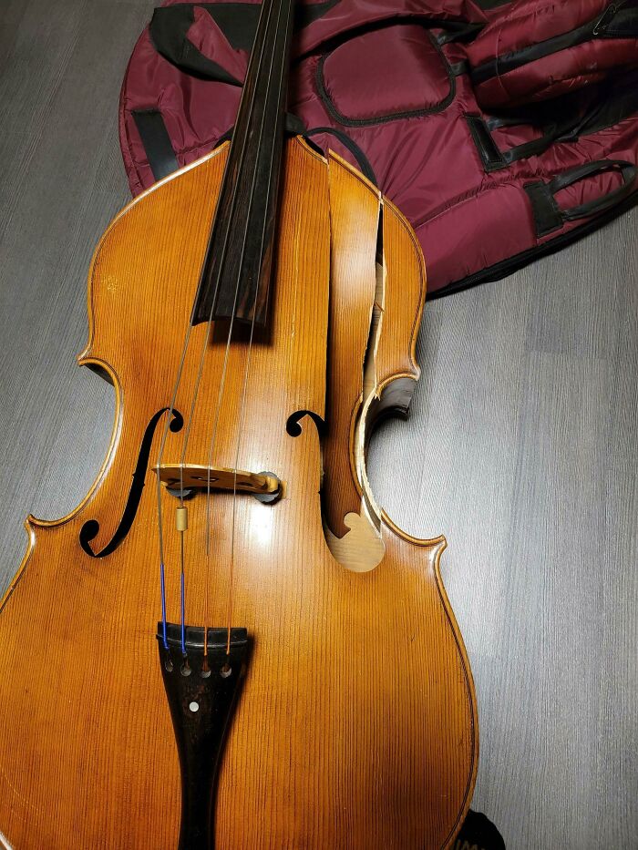 Mi instrumento tras un vuelo