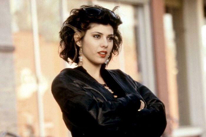 Una joven Marisa Tomei en 1992