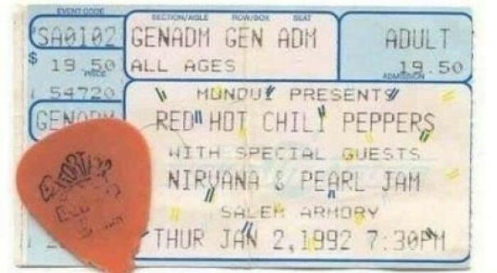 Tuvo que haber sido un gran concierto