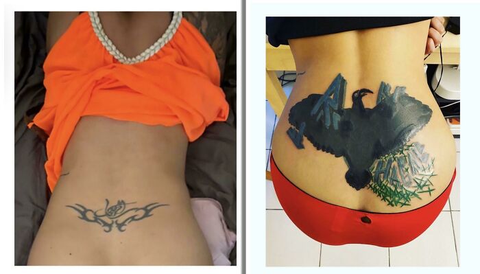 Imagina que te cubran un tatuaje así, me sentiría furioso