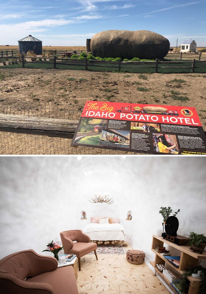 Hotel la gran patata, Idaho, EEUU