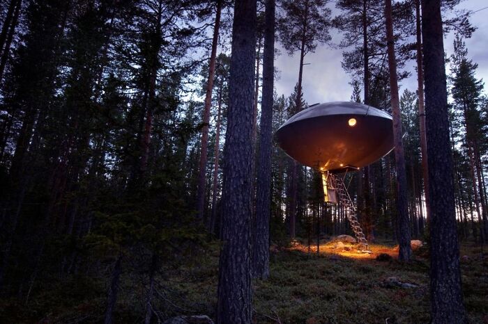 El OVNI, Harads, Suecia