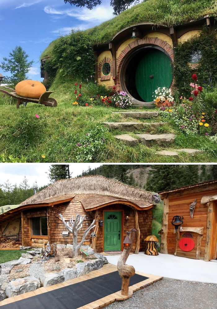 Pueblo hobbit, Comarca de Montana, Estados Unidos