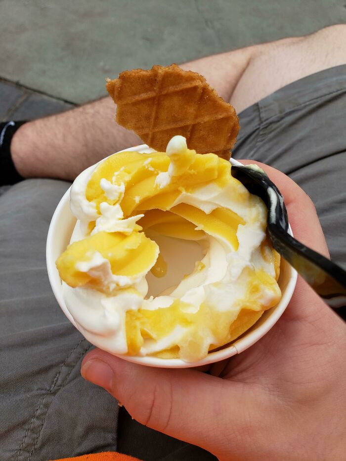 Disney deja hueco el interior de su helado de 6 dólares