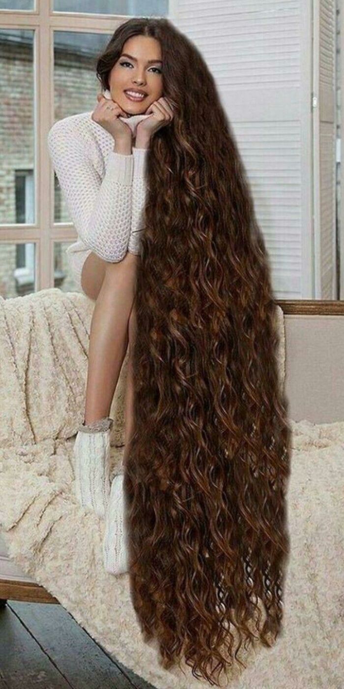 Encontré esto en Pinterest cuando busqué “cabello largo”. Me hizo reír