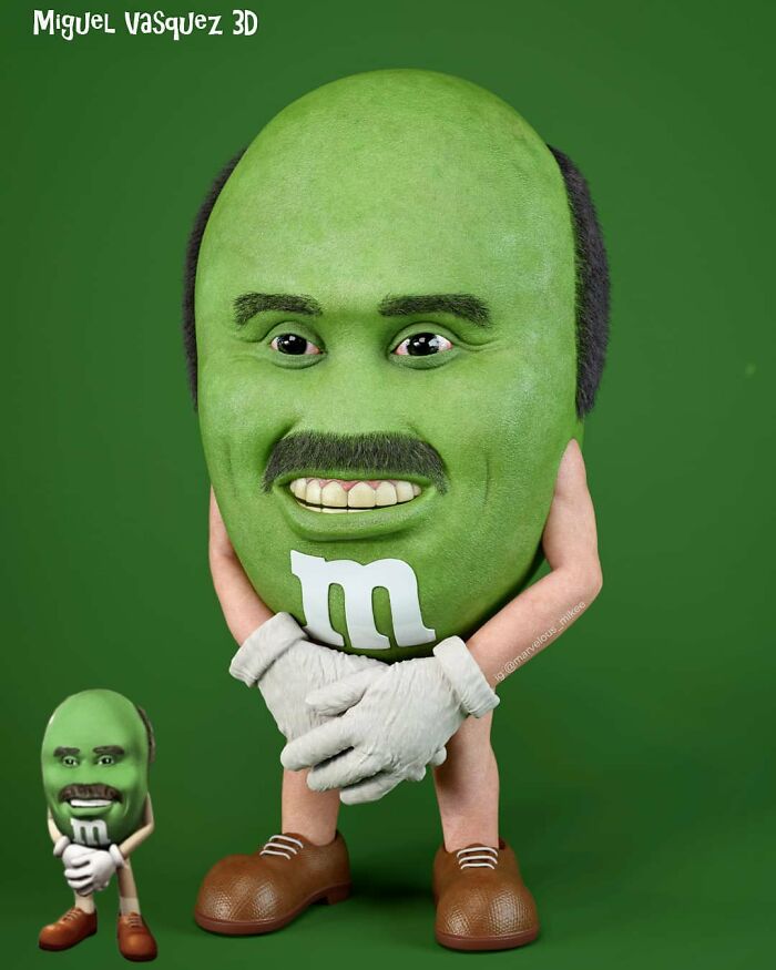 El Dr. Phil en un M&M
