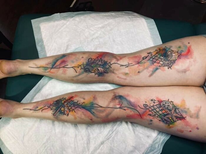 ¿Alguien más piensa que eso parece un gran hematoma?