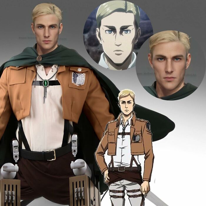 Erwin Smith de Attack On Titan