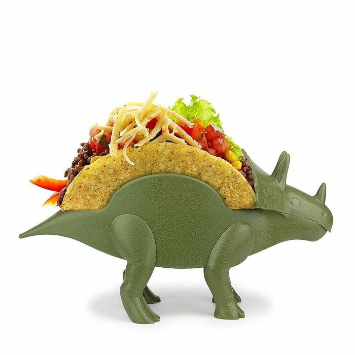 Soporte prehistórico para tacos