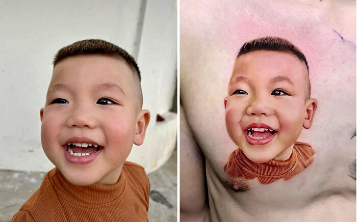 30 Hyper-Realistic Tattoos That Look Like They’ve Been Imprinted On The Skin