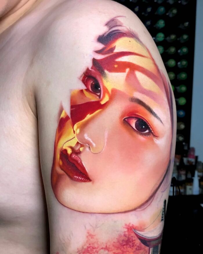 30 Hyper-Realistic Tattoos That Look Like They’ve Been Imprinted On The Skin