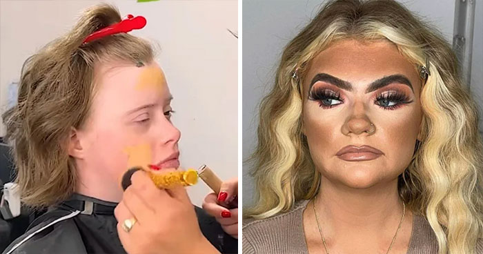 40 Maquilladores haciendo mal su trabajo y las clientas que tuvieron que «cargar» con ello (nuevas fotos)