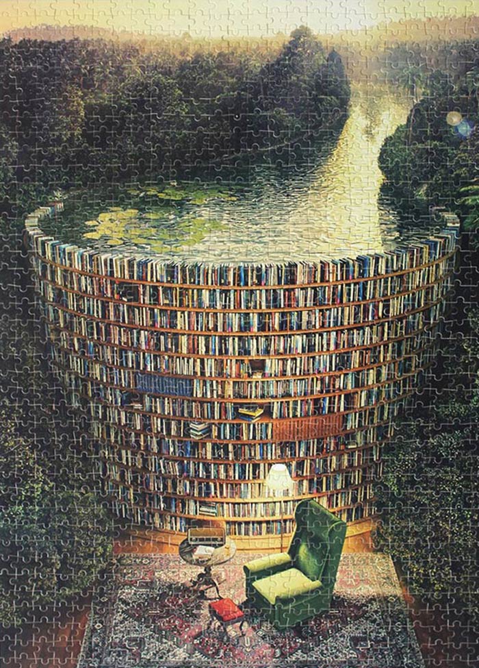 Presa de libros