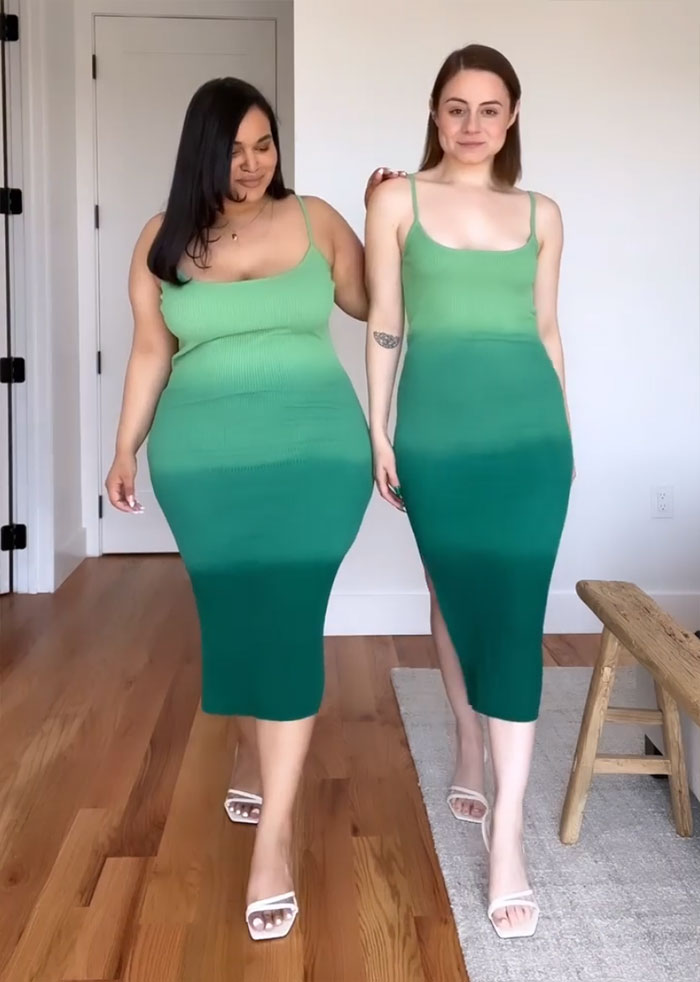 Two Friends Show How The Same Clothes Look On Their Different Bodies (30 New Pics)