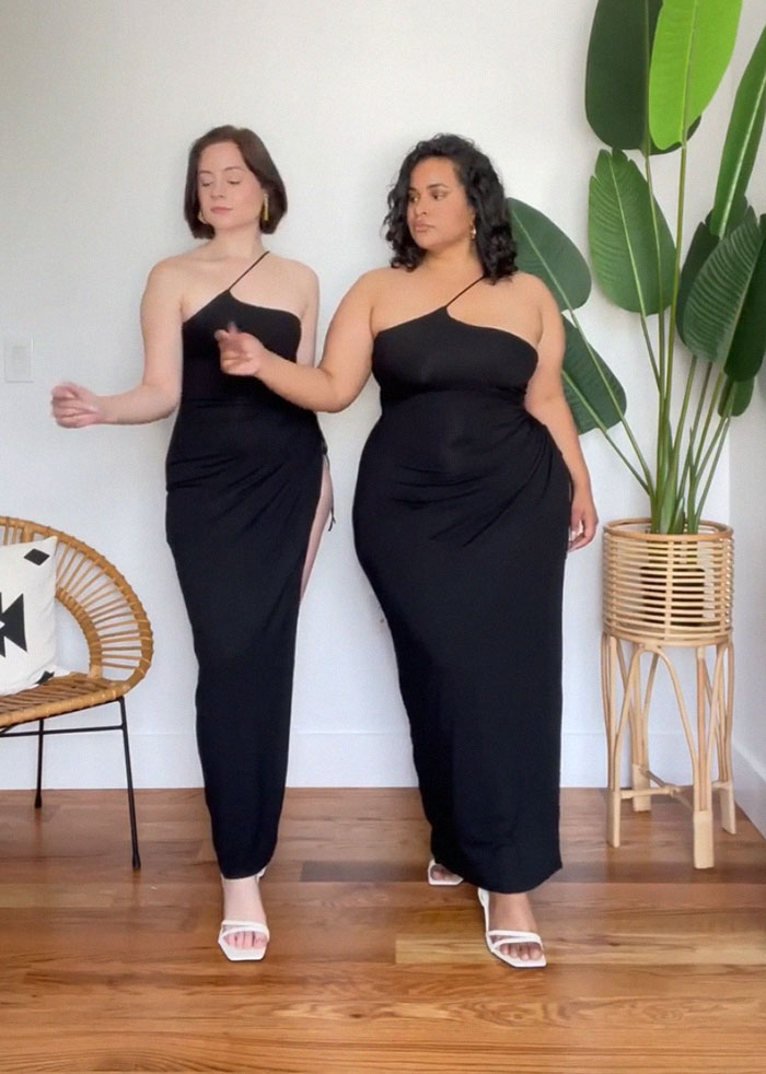 Two Friends Show How The Same Clothes Look On Their Different Bodies (30 New Pics)