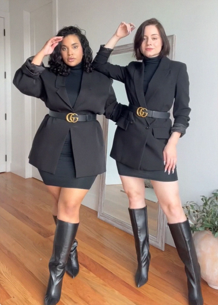 Two Friends Show How The Same Clothes Look On Their Different Bodies (30 New Pics)