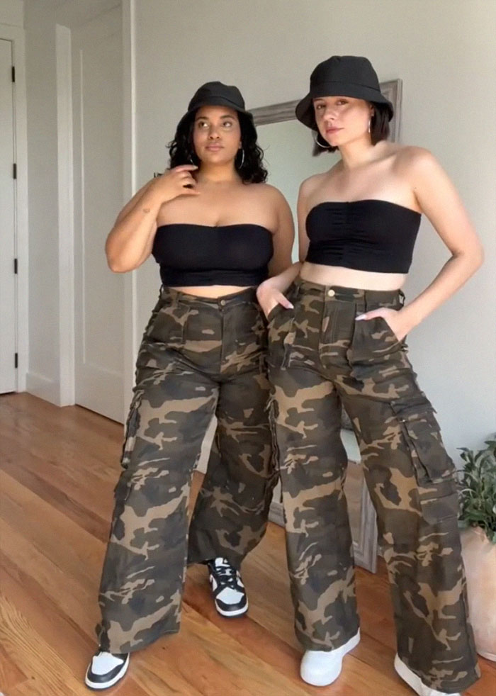 Two Friends Show How The Same Clothes Look On Their Different Bodies (30 New Pics)