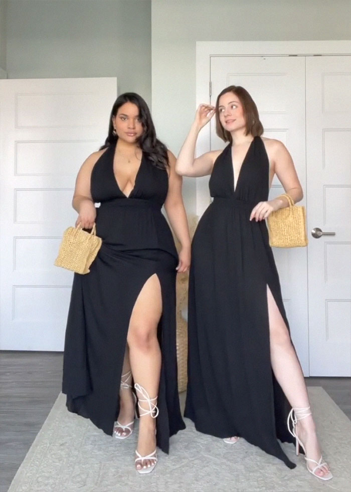 Two Friends Show How The Same Clothes Look On Their Different Bodies (30 New Pics)