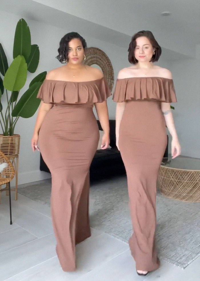 Two Friends Show How The Same Clothes Look On Their Different Bodies (30 New Pics)