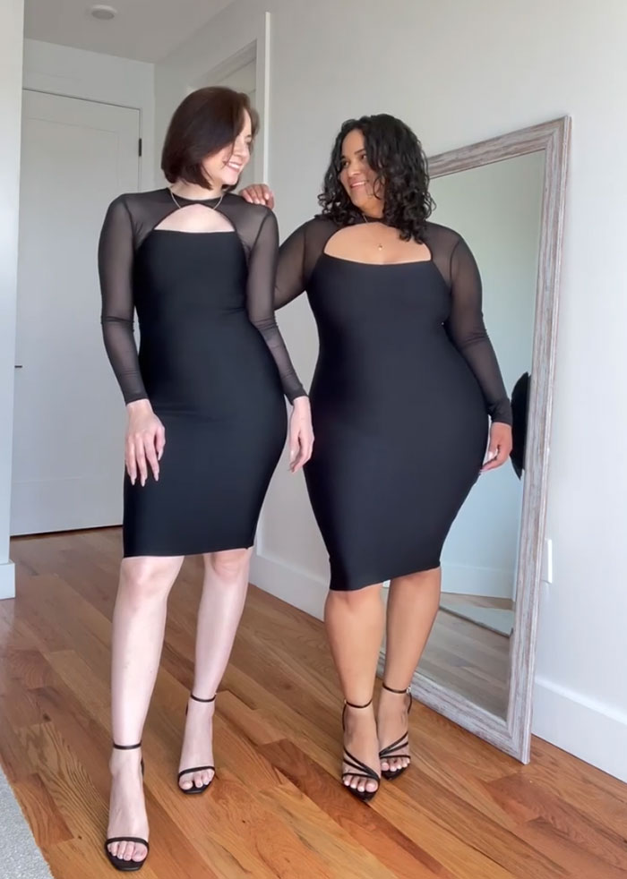 Two Friends Show How The Same Clothes Look On Their Different Bodies (30 New Pics)