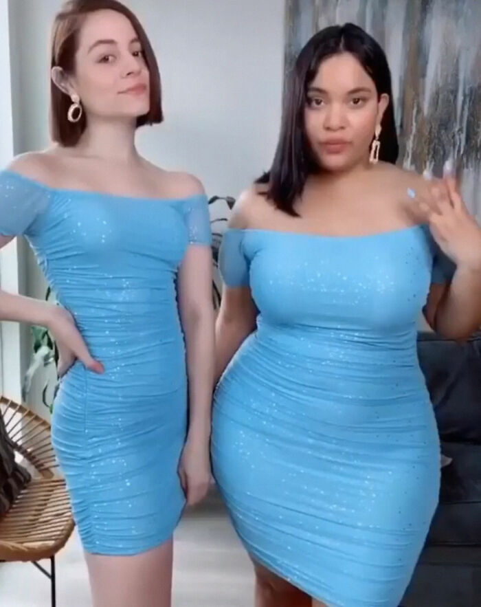 Two Friends Show How The Same Clothes Look On Their Different Bodies (30 New Pics)