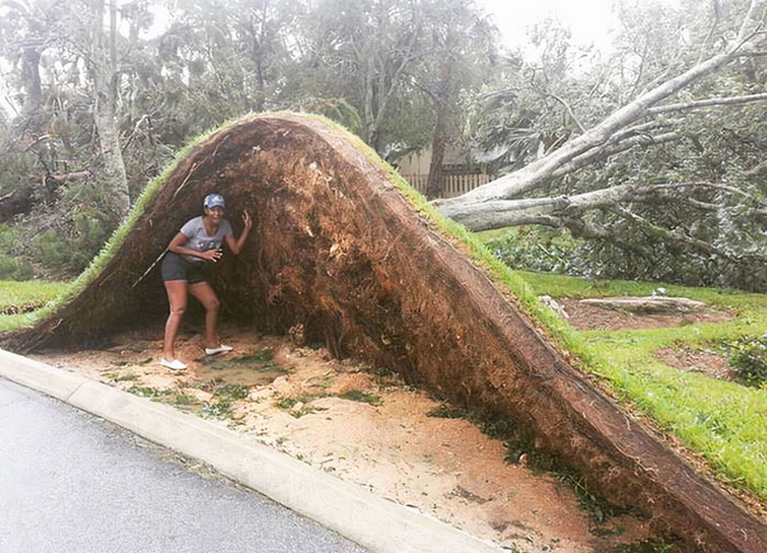 El huracán Matthew ha sido un hijo de put* en Daytona