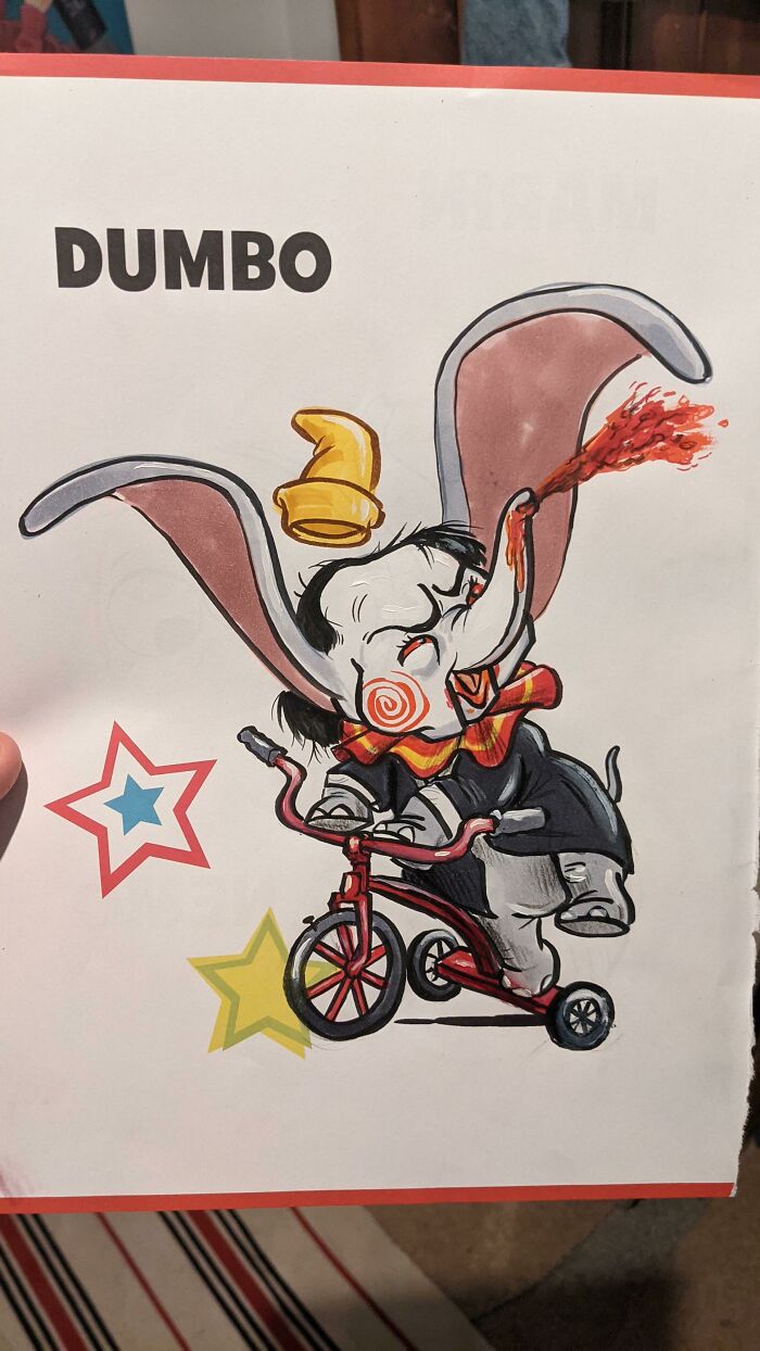 Convertí a Dumbo en el títere de Jigsaw