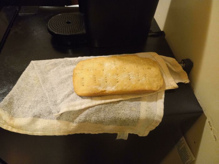Era la primera vez que horneaba pan… Me olvidé de la levadura